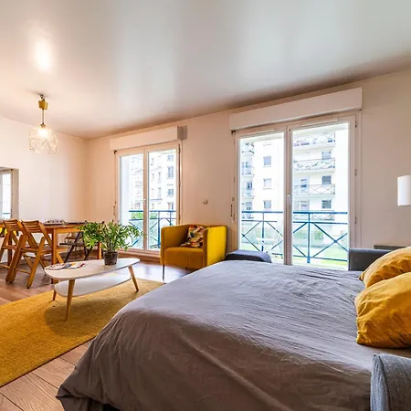 Vieux - Balcon - Parking 아파트 *